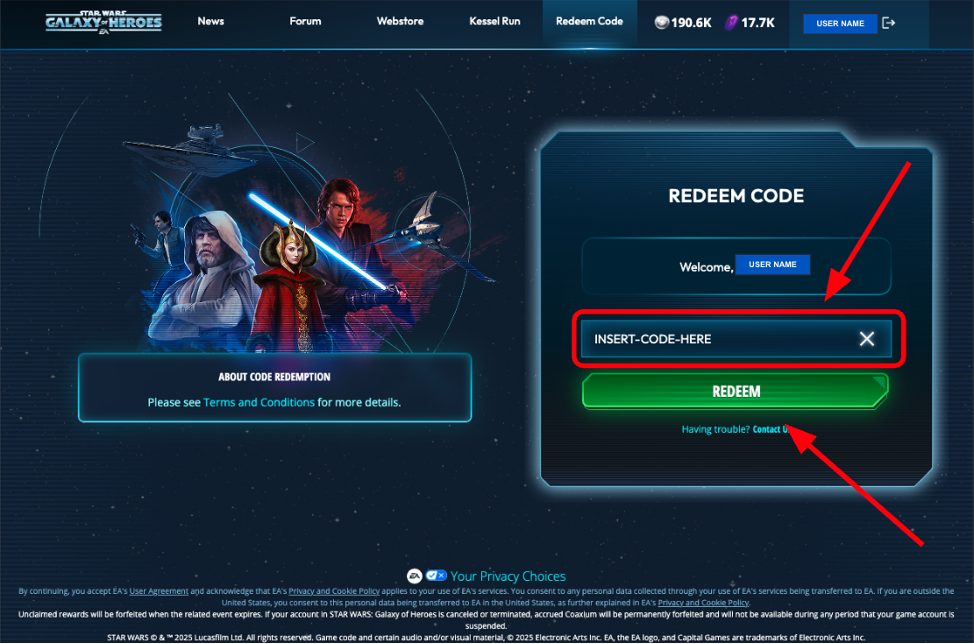 Redeem image five