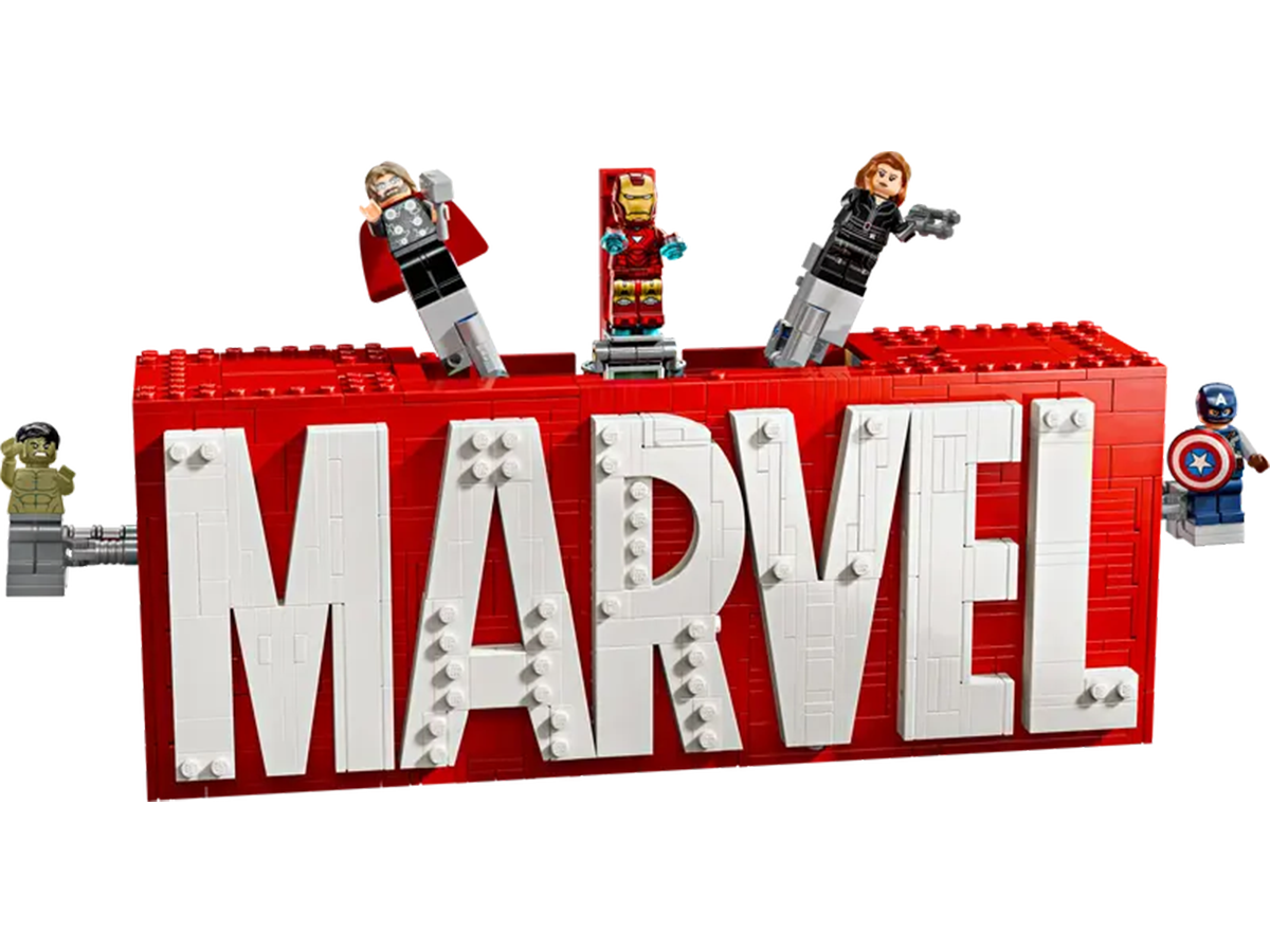 LEGO MARVEL Logo & Minifigures