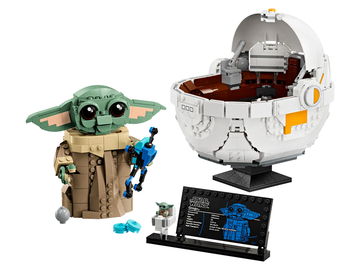LEGO Grogu in Pram